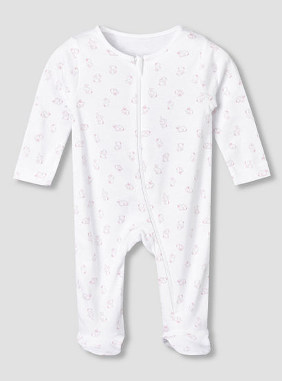 Pack of 5 Juniors Cotton Crew Neck Long Sleeves Sleepsuit with Assorted Print-baby-girls-clothing-nightwear-sleepsuits-image-3