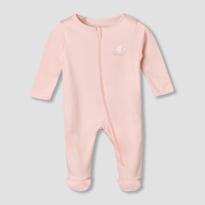 Pack of 5 Juniors Cotton Crew Neck Long Sleeves Sleepsuit with Assorted Print