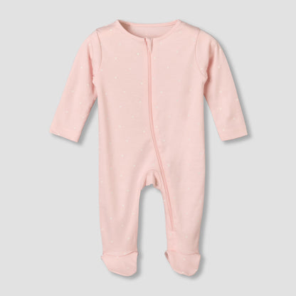 Pack of 5 Juniors Cotton Crew Neck Long Sleeves Sleepsuit with Assorted Print