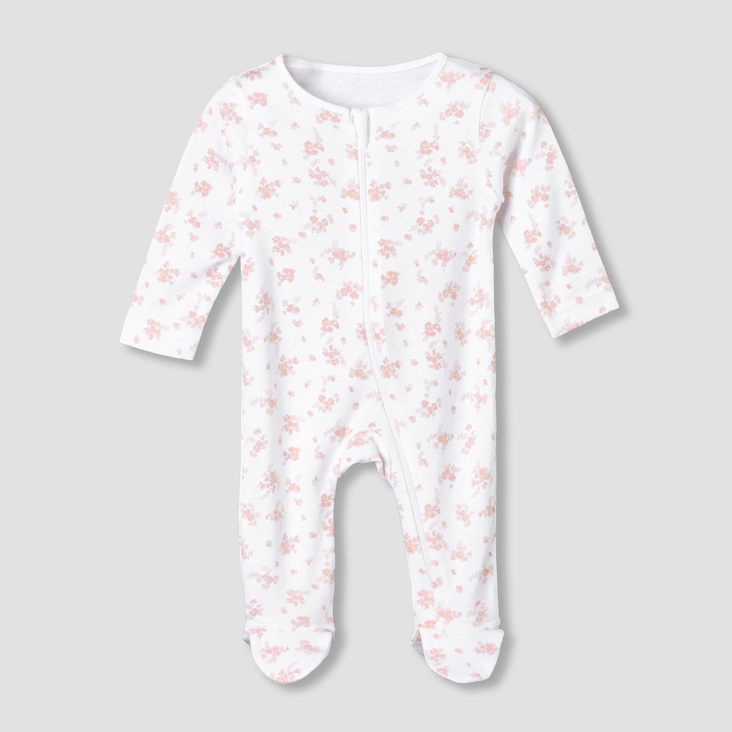 Pack of 5 Juniors Cotton Crew Neck Long Sleeves Sleepsuit with Assorted Print