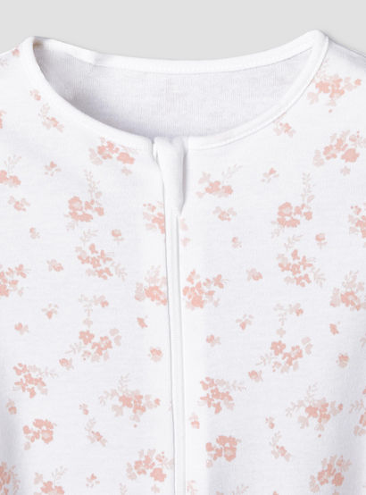 Pack of 5 Juniors Cotton Crew Neck Long Sleeves Sleepsuit with Assorted Print-baby-girls-clothing-nightwear-sleepsuits-image-8