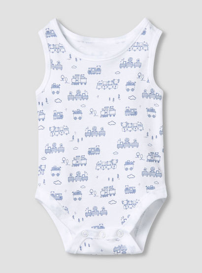 Juniors Printed Sleeveless Bodysuit with Snap Button Closure - Set of 5-promo_babyshop_Buy2for115_UAE130126-image-6