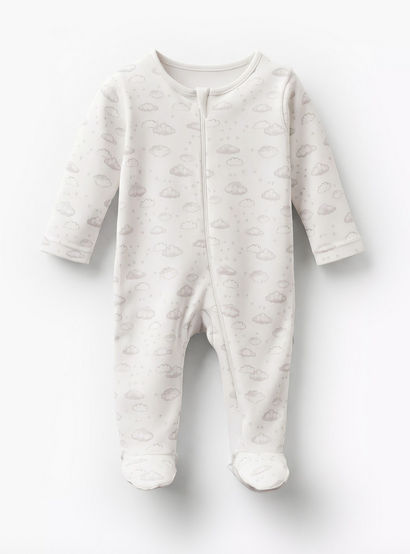 Pack of 5 Juniors Cotton Long Sleeves Sleepsuit with Assorted Print-baby-boys-clothing-nightwear-sleepsuits-image-4
