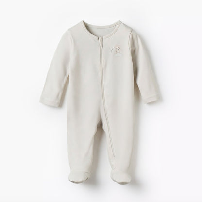 Pack of 5 Juniors Cotton Long Sleeves Sleepsuit with Assorted Print