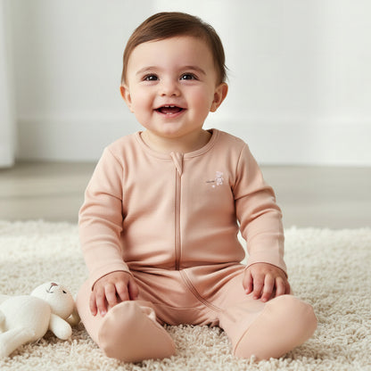 Pack of 5 Juniors Cotton Long Sleeves Sleepsuit with Assorted Print