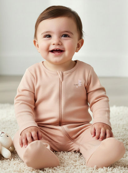 Pack of 5 Juniors Cotton Long Sleeves Sleepsuit with Assorted Print-baby-boys-clothing-nightwear-sleepsuits-image-2