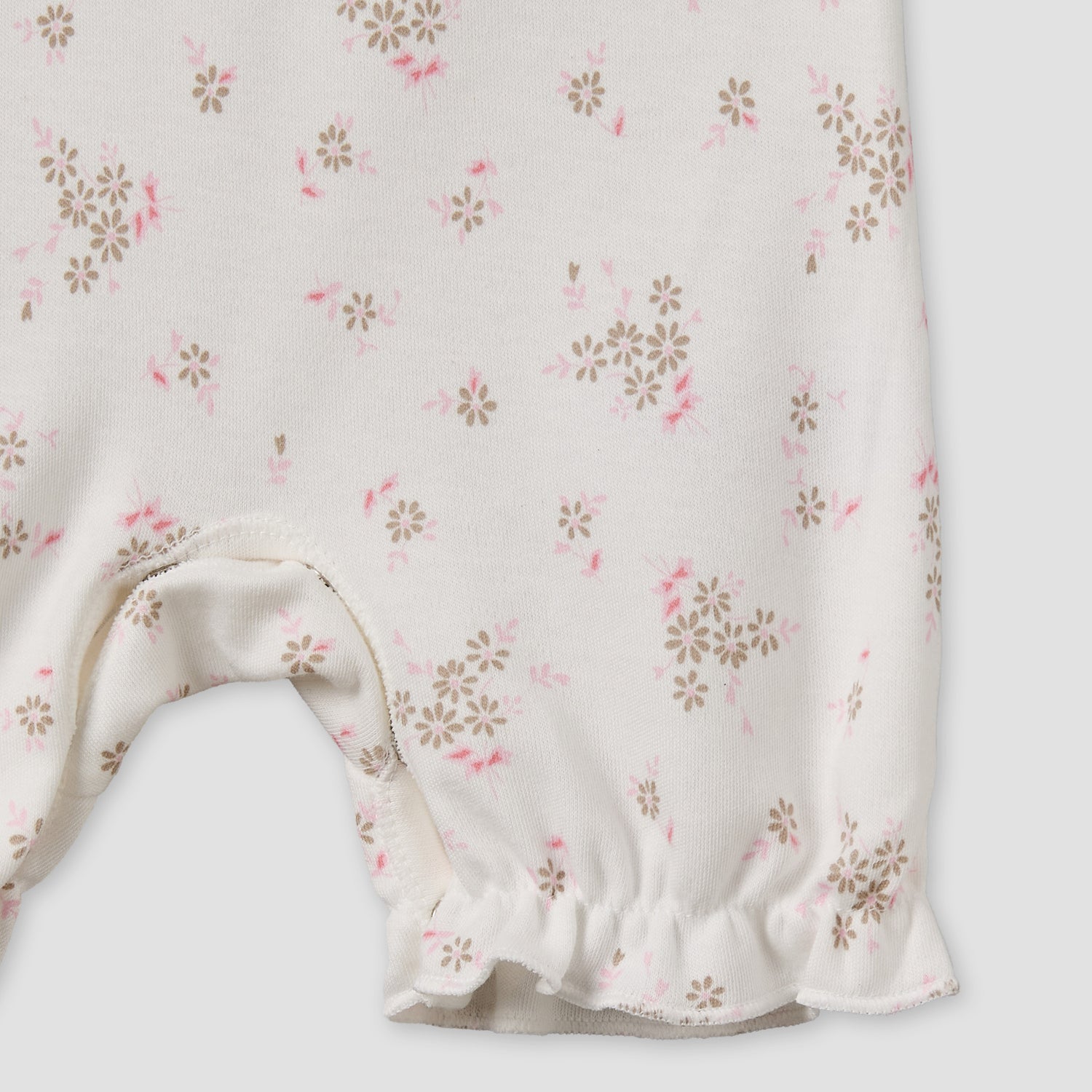 Pack of 3 Juniors Round Neck Short Sleeves Romper with Floral Print