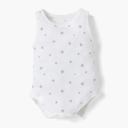 Juniors Printed Sleeveless Bodysuit - Set of 4