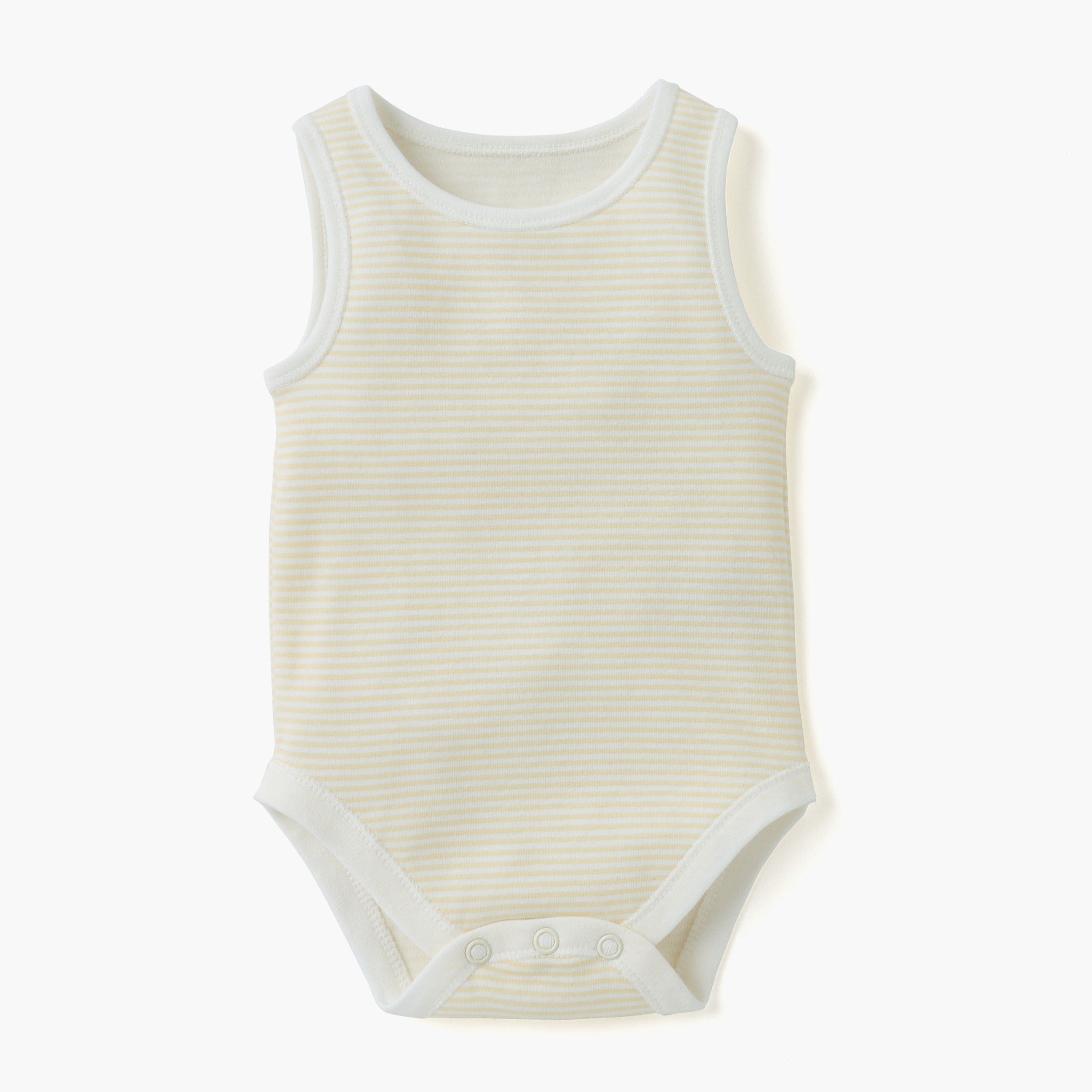 Juniors Printed Sleeveless Bodysuit - Set of 4