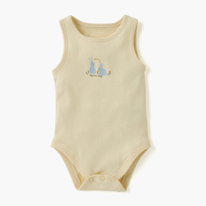 Juniors Printed Sleeveless Bodysuit - Set of 4
