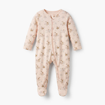 Pack of 5 Juniors Cotton Round Neck Long Sleeves Sleepsuit with Assorted Print - image 4