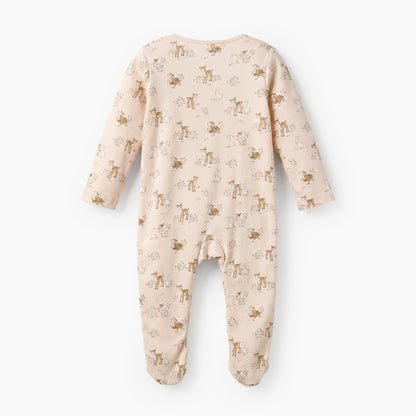 Pack of 5 Juniors Cotton Round Neck Long Sleeves Sleepsuit with Assorted Print - image 8
