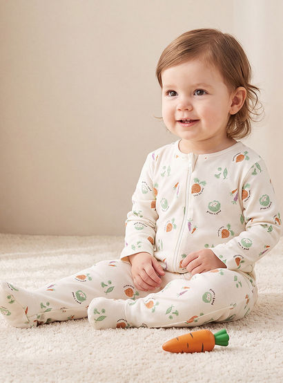Pack of 5 Juniors Cotton Round Neck Long Sleeves Sleepsuit with Assorted Print-baby-boys-clothing-nightwear-sleepsuits-image-2