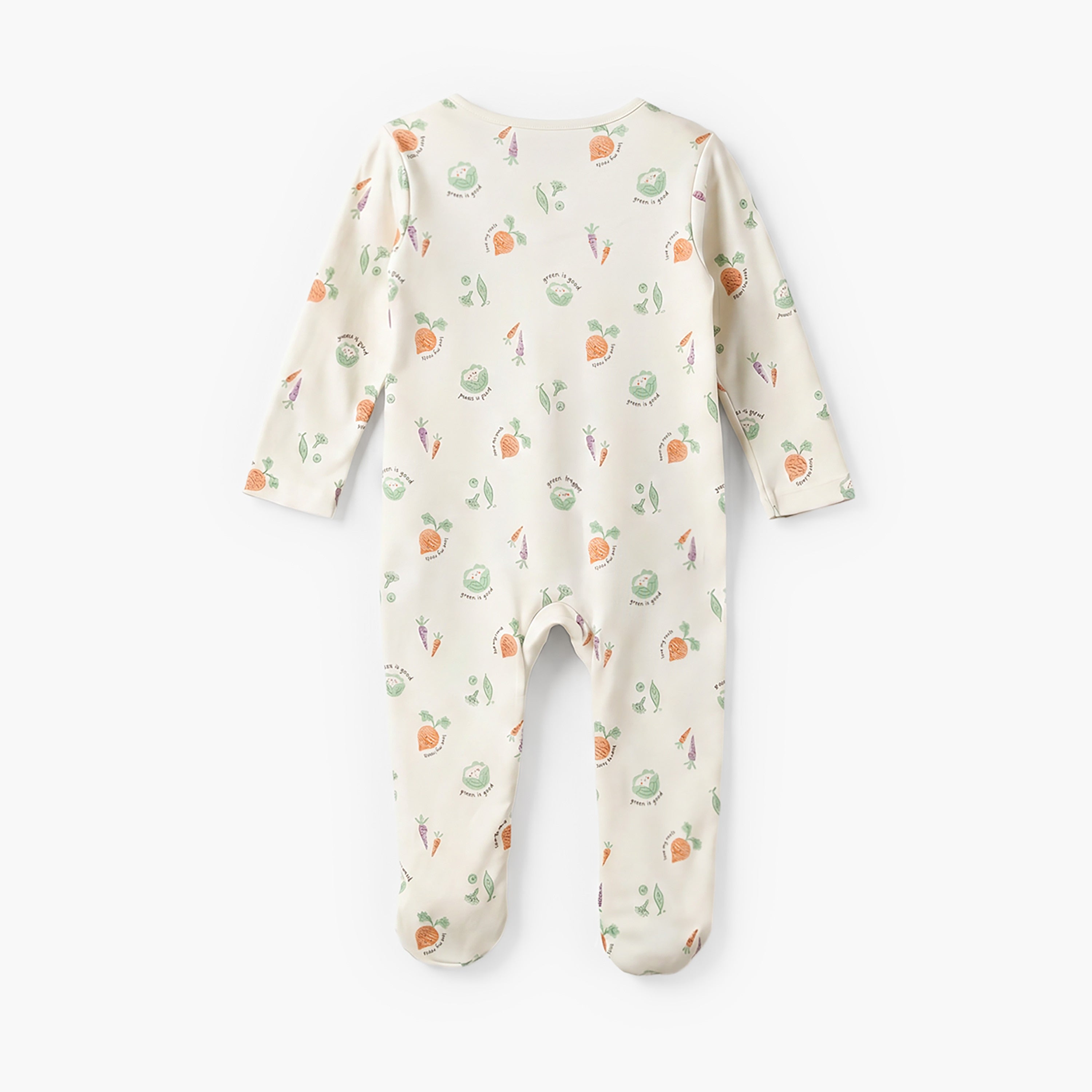 Pack of 5 Juniors Cotton Round Neck Long Sleeves Sleepsuit with Assorted Print