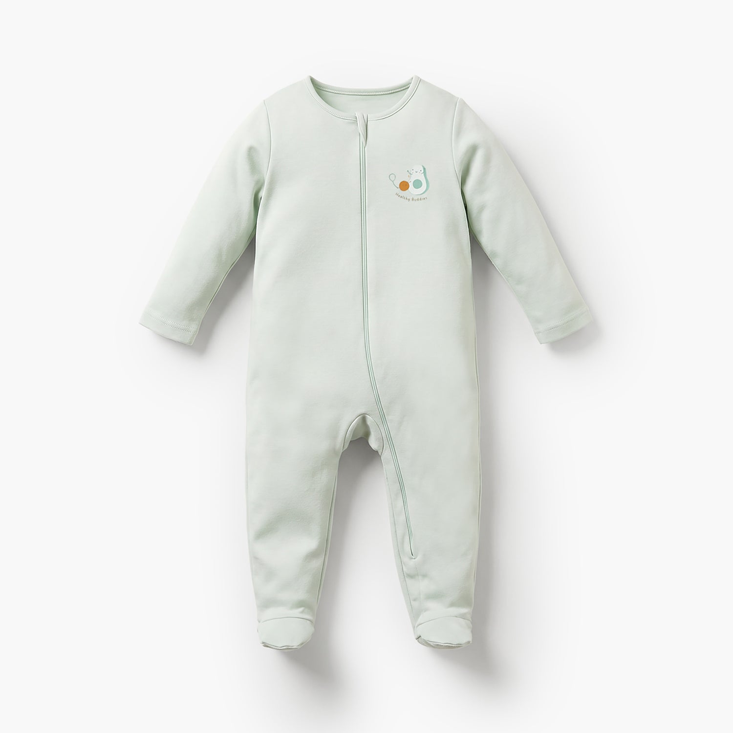 Pack of 5 Juniors Cotton Round Neck Long Sleeves Sleepsuit with Assorted Print