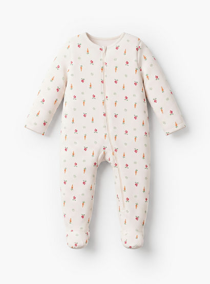 Pack of 5 Juniors Cotton Round Neck Long Sleeves Sleepsuit with Assorted Print-baby-boys-clothing-nightwear-sleepsuits-image-8