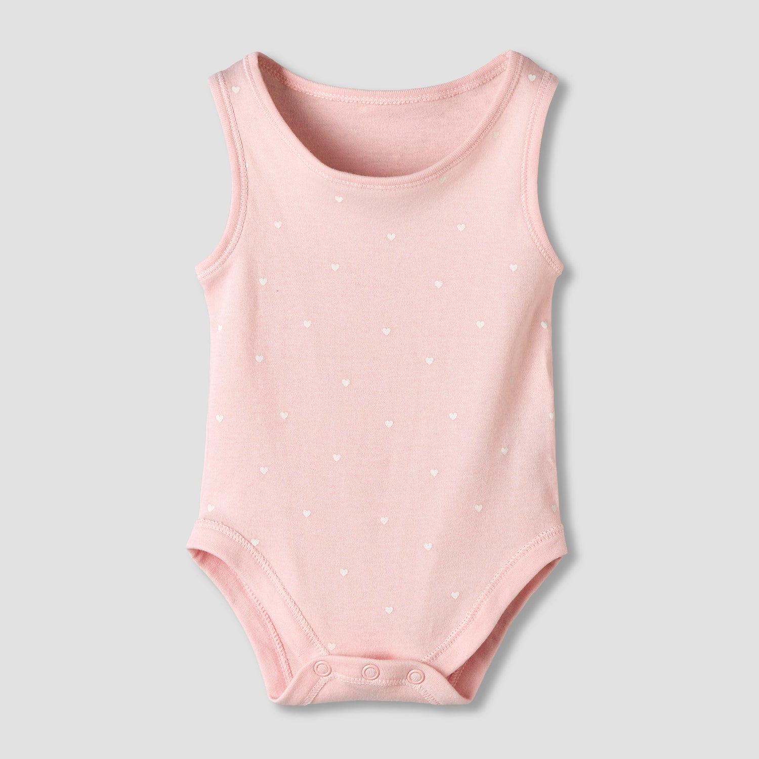 Pack of 7 Juniors Round Neck Sleeveless Bodysuit with Fun Prints