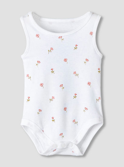 Pack of 7 Juniors Cotton Round Neck Sleeveless Bodysuit with Fun Prints-baby-girls-clothing-bodysuits-image-4