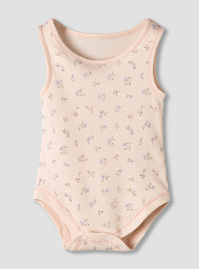 Pack of 7 Juniors Cotton Round Neck Sleeveless Bodysuit with Fun Prints-baby-girls-clothing-bodysuits-image-5