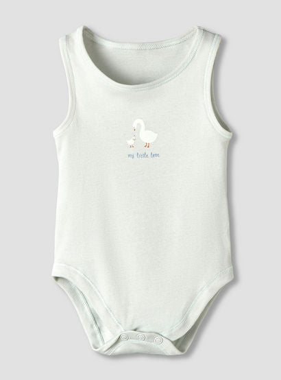 Pack of 7 Juniors Cotton Round Neck Sleeveless Bodysuit with Fun Prints-baby-girls-clothing-bodysuits-image-6
