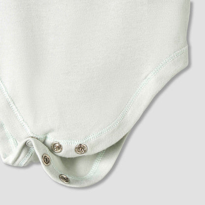 Pack of 7 Juniors Cotton Round Neck Sleeveless Bodysuit with Fun Prints