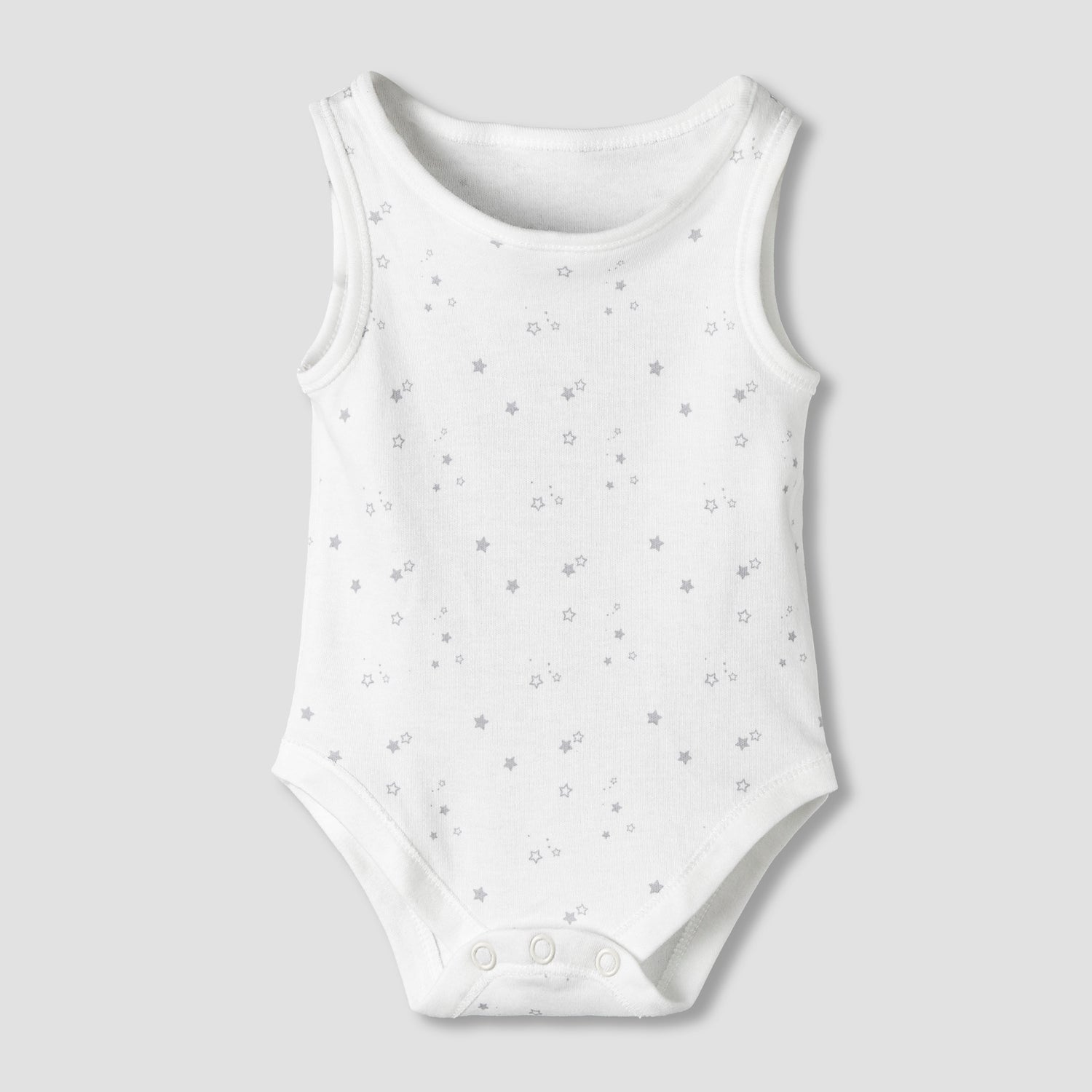 Pack of 7 Juniors Round Neck Sleeveless Bodysuit with Fun Prints