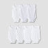 Pack of 7 Juniors Round Neck Sleeveless Bodysuit with Fun Prints - White / 18-24 mths