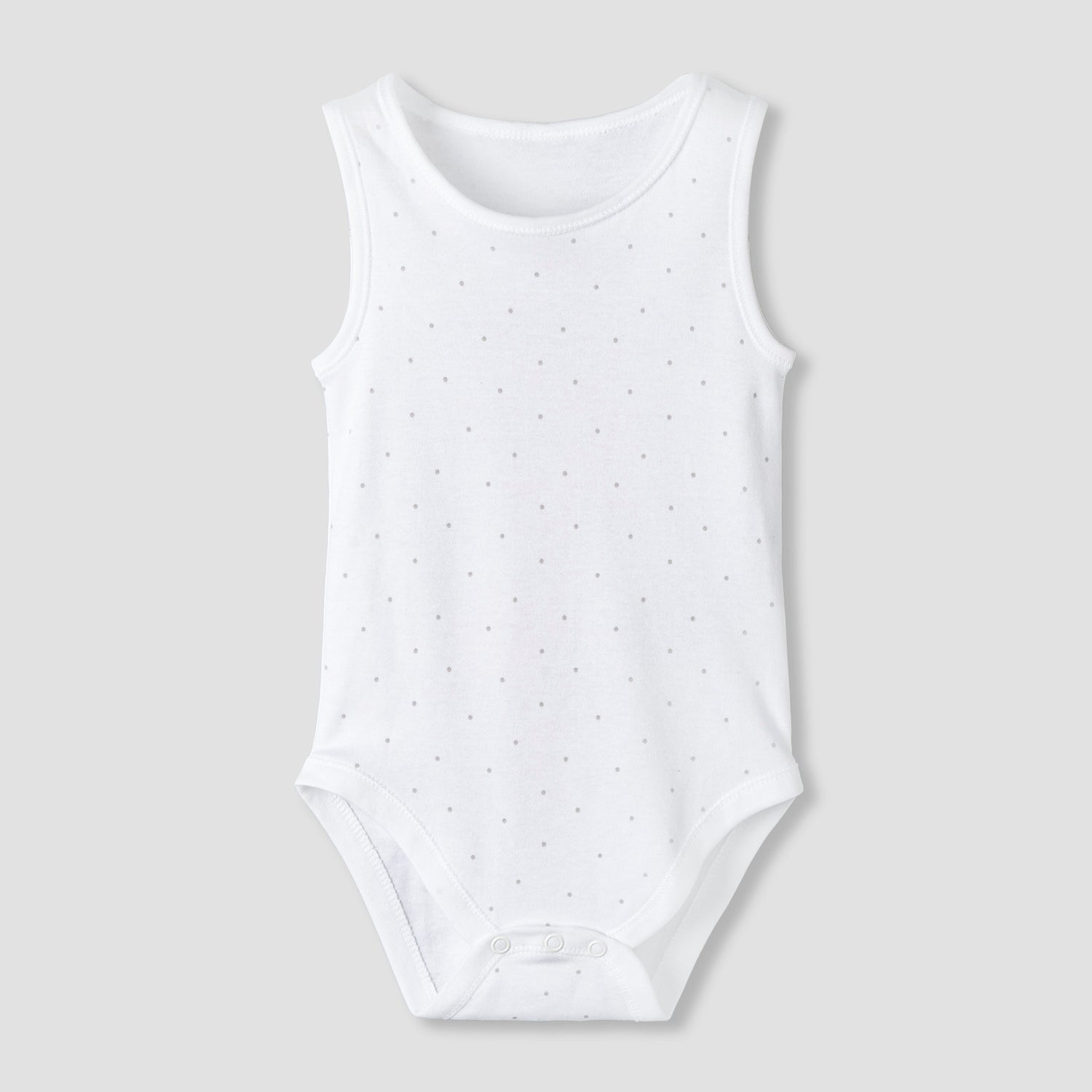 Pack of 7 Juniors Round Neck Sleeveless Bodysuit with Fun Prints