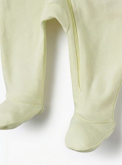 Pack of 7 Juniors Cotton Round Neck Long Sleeves Sleepsuit with Zip Closure-baby-girls-clothing-nightwear-sleepsuits-image-11