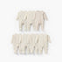 Pack of 7 Juniors Cotton Round Neck Long Sleeves Sleepsuit with Zip Closure - Beige / 12-18 mths