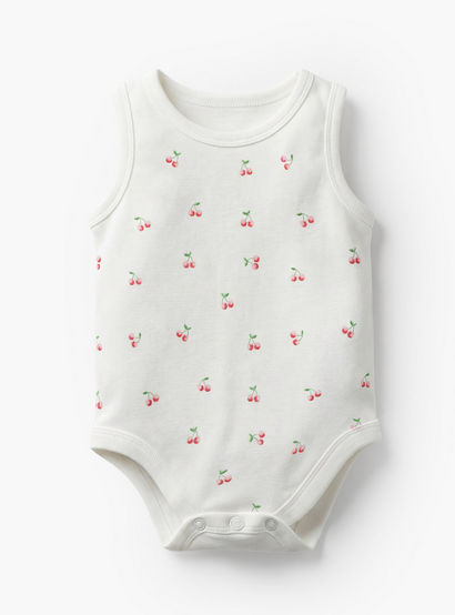 Pack of 5 Juniors Cotton Crew Neck Sleeveless Bodysuit with Snap Button Closure-baby-girls-clothing-bodysuits-image-7