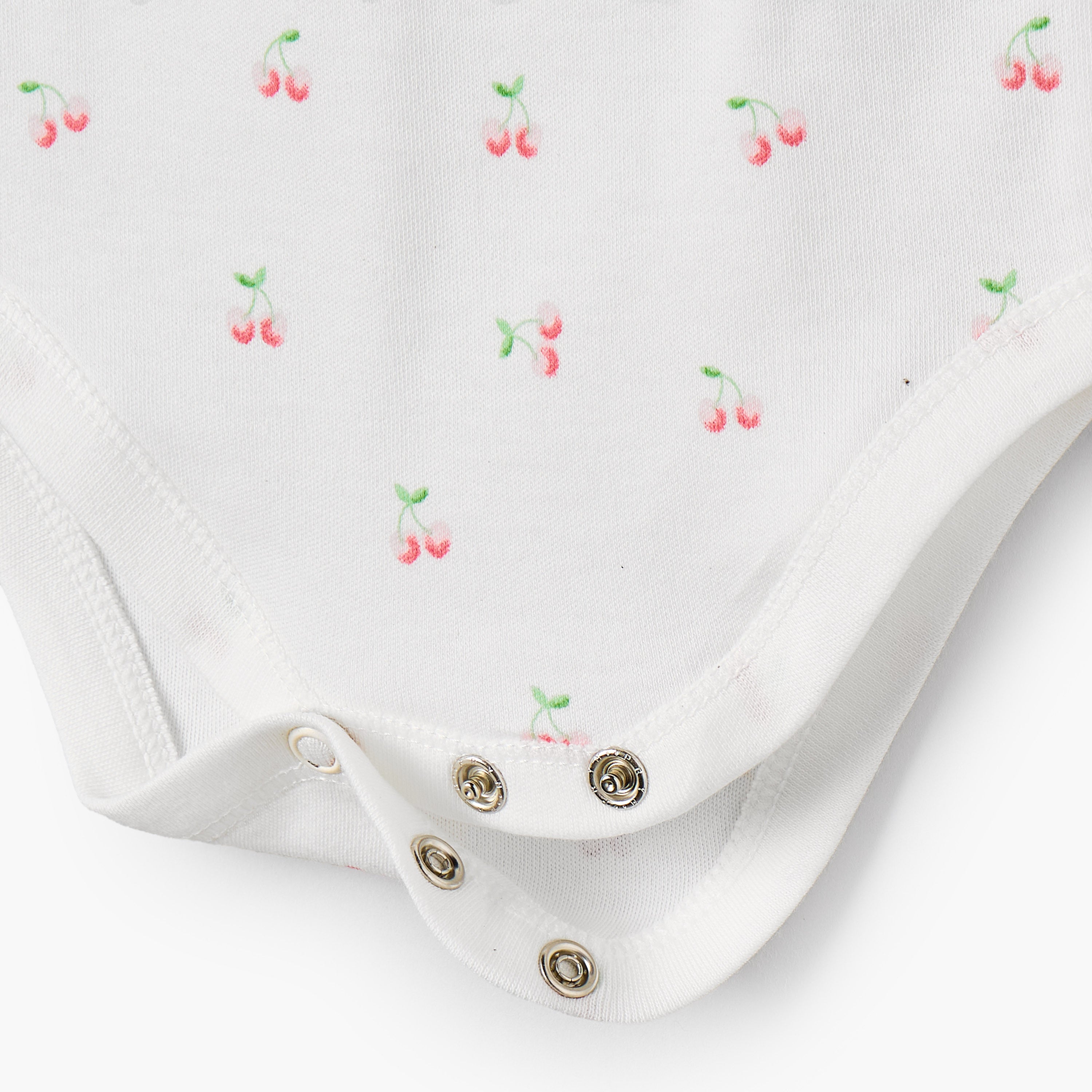 Pack of 5 Juniors Cotton Crew Neck Sleeveless Bodysuit with Snap Button Closure