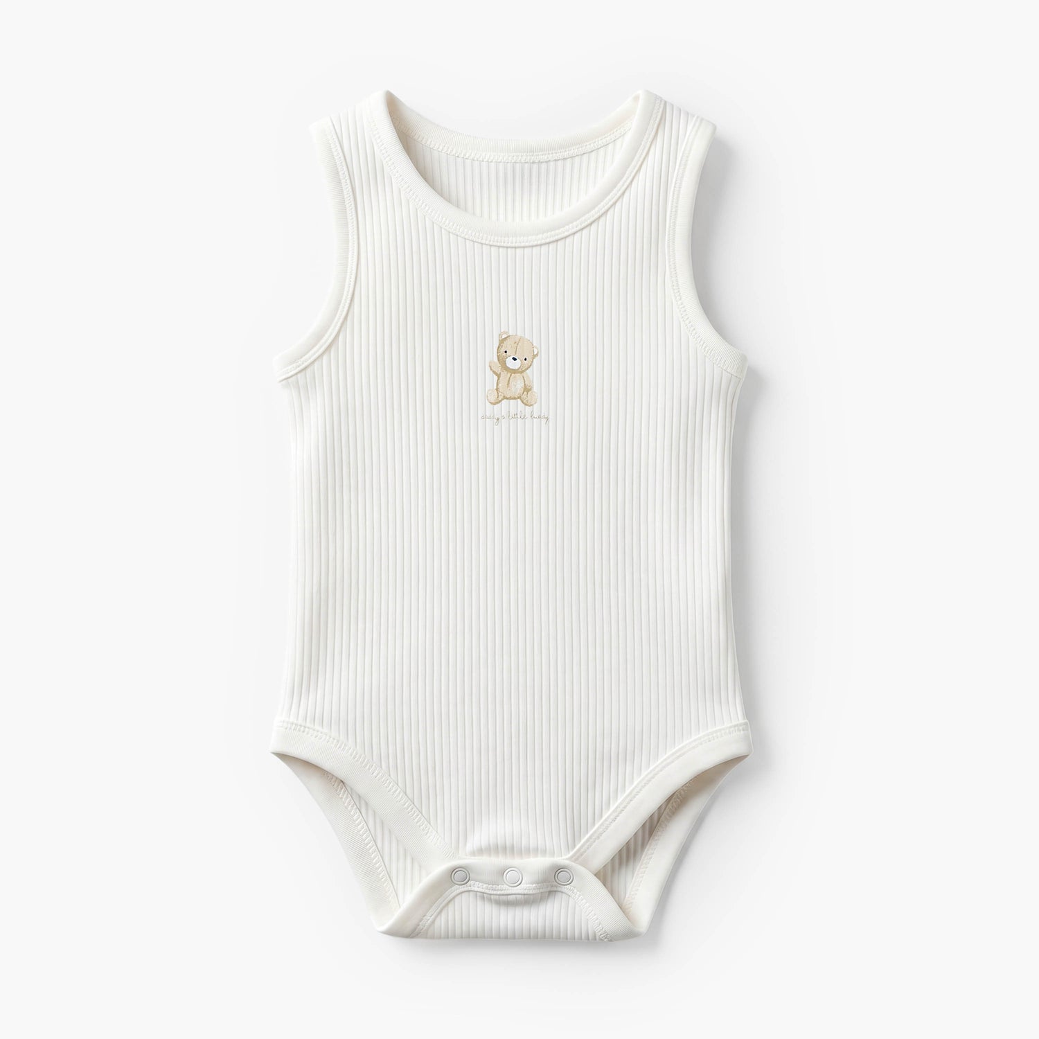 Pack of 5 Juniors Crew Neck Sleeveless Bodysuit with Assorted Print - image 3
