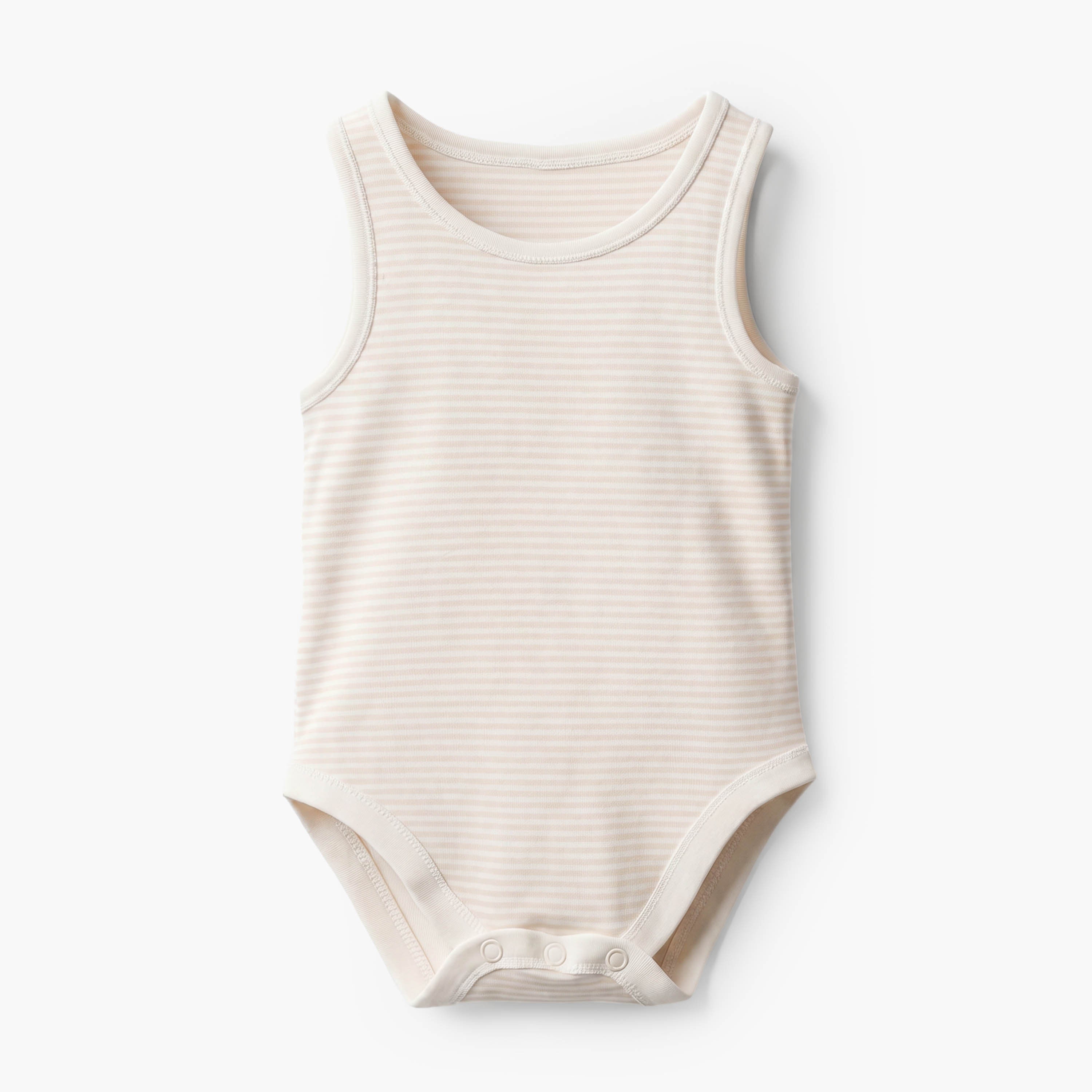 Pack of 5 Juniors Crew Neck Sleeveless Bodysuit with Assorted Print - image 5