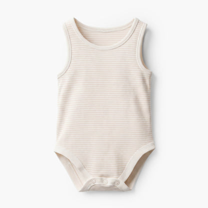 Pack of 5 Juniors Crew Neck Sleeveless Bodysuit with Assorted Print - image 5