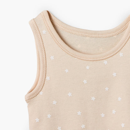 Pack of 5 Juniors Crew Neck Sleeveless Bodysuit with Assorted Print - image 9