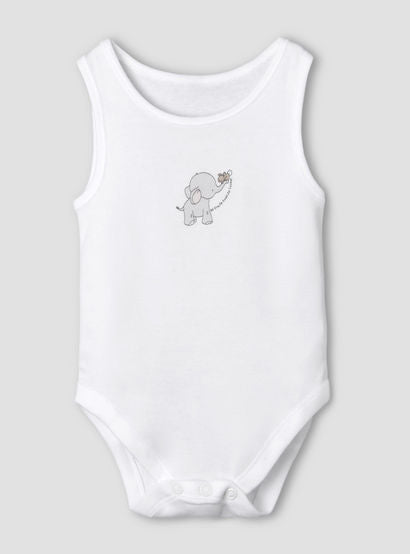Set of 7 Juniors Round Neck Sleeveless Bodysuit with Elephant Print-promo_babyshop_Buy2for115_UAE130126-image-8