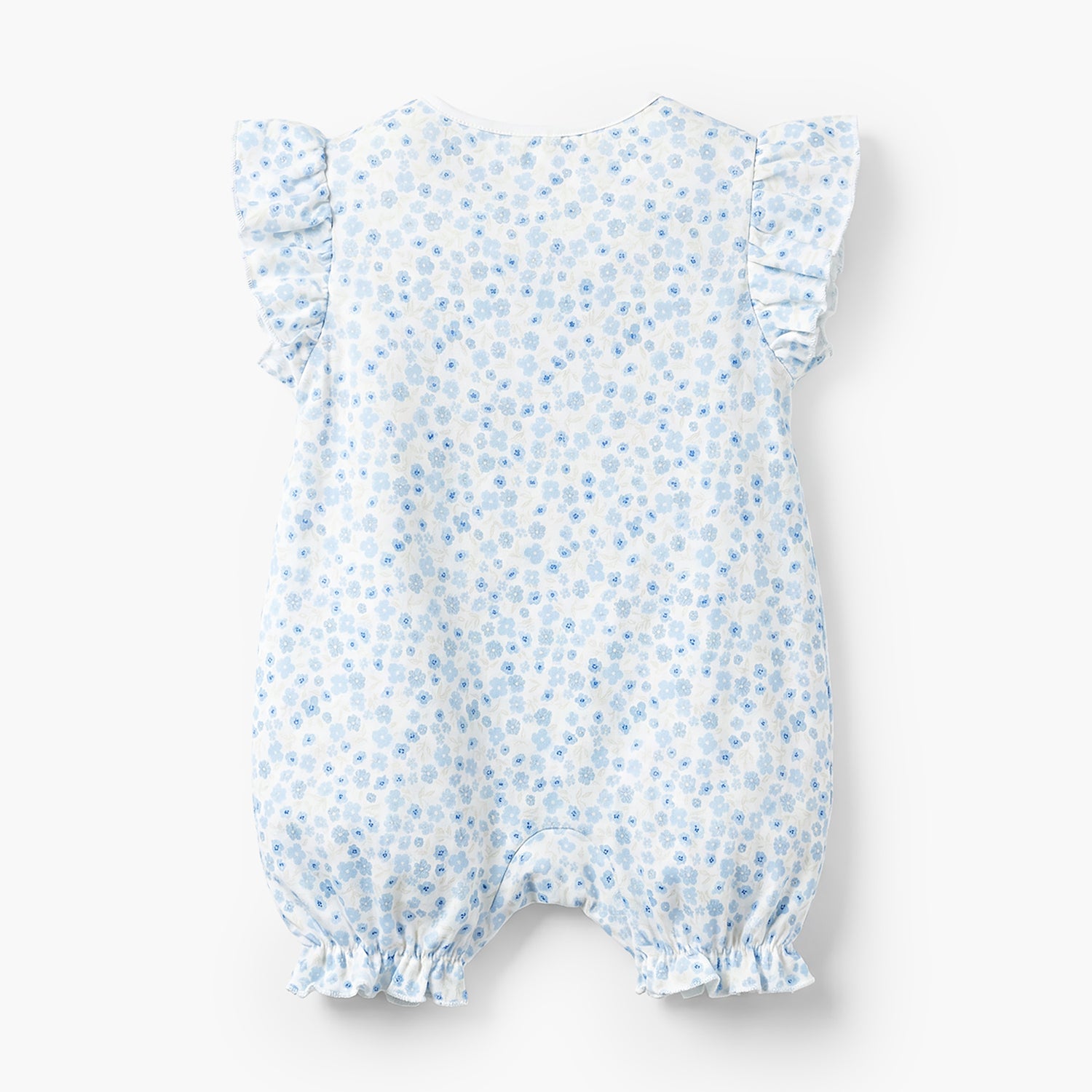 Pack of 4 Juniors Round Neck Short Sleeves Romper with Print