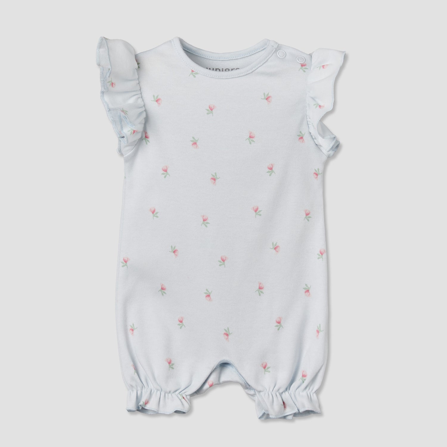 Pack of 4 Juniors Round Neck Short Sleeves Romper with Assorted Prints