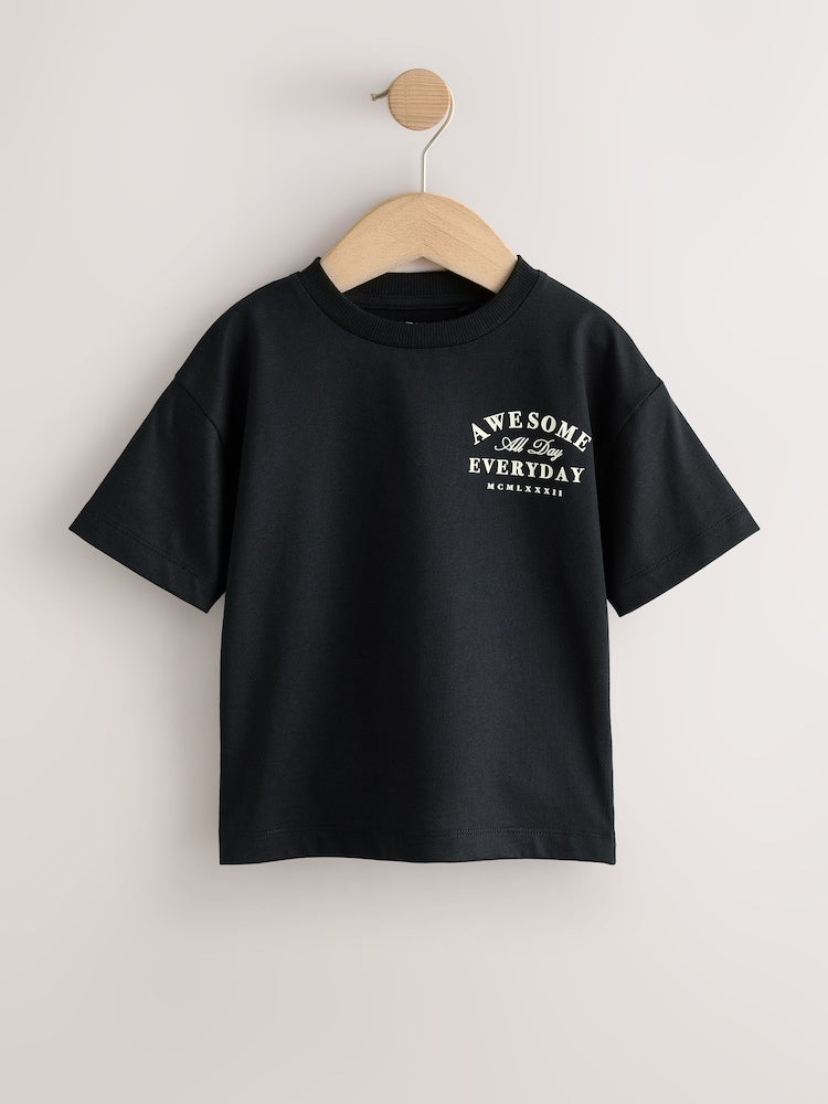 Green Tiger Short Sleeve Graphic T-Shirts 3 Pack (3mths-7yrs)