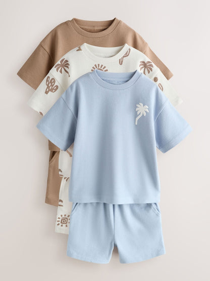 Neutral/Blue/White Cactus