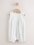 White Lace Woven Baby Romper (0mths-2yrs) - 12-18 Months (80-86cm)