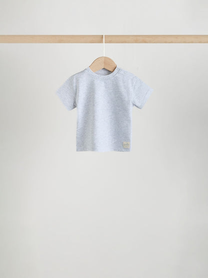 Blue Short Sleeve Baby T-Shirts 4 Pack (0mths-2yrs)