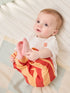 Orange Stripe Safari Animals Top & Trousers Baby Set (0mths-2yrs) - Orange Stripe Safari Animals / 12-18 Months (80-86cm)