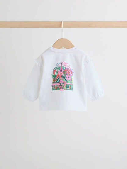Ecru Seminal X Car Pintos Baby T-Shirt And Joggers Set (0mths-2yrs) - Size Up to 1 Month (56cm)