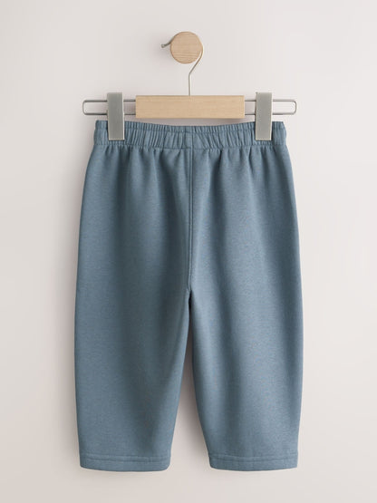 Slate Grey Single Wide Leg Jersey Joggers (3mths-7yrs) - Size 3-6 Months (62-68cm)