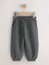Charcoal Grey Regular Fit Soft Touch Jersey Joggers (3mths-7yrs) - Size 3-6 Months (62-68cm) - Charcoal Grey
