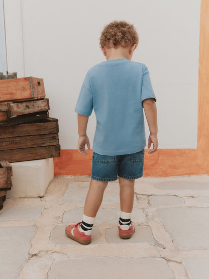 Blue Hot Wheels Short Sleeve T-Shirt (9mths-8yrs)