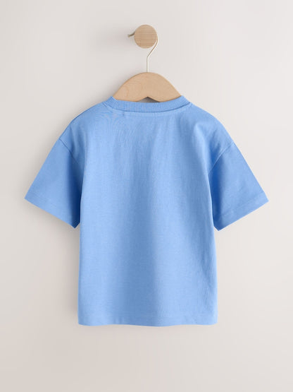 Blue Hot Wheels Short Sleeve T-Shirt (9mths-8yrs)
