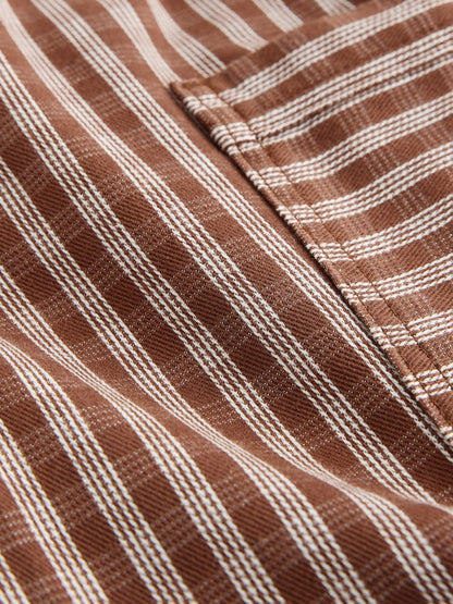 Rust Brown Print